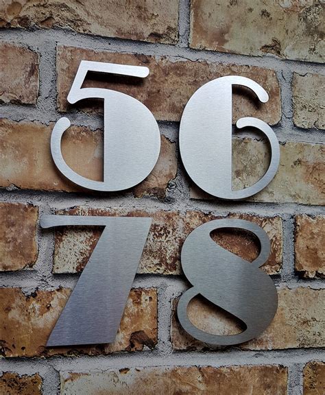 self adhesive numbers for doors